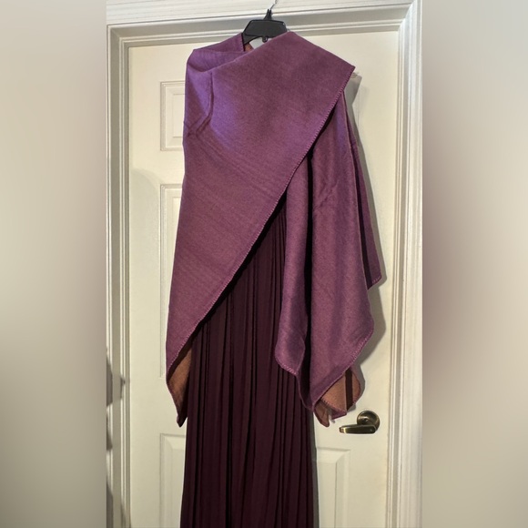 Lulus EGGPLANT  Pleated Sleeveless Maxi Dress Size S - Picture 10 of 12